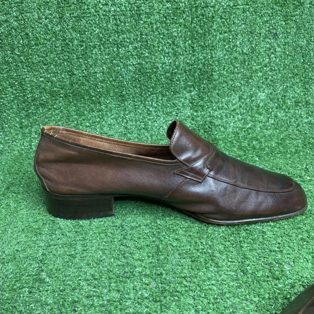 Bally Vintage‎ Men's Brown Loafers Size 9 EEE Switzerland Made